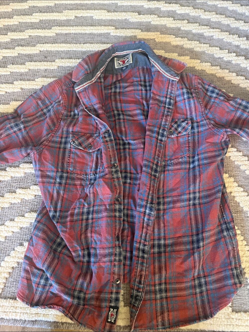 Flag and Anthem men’s button down